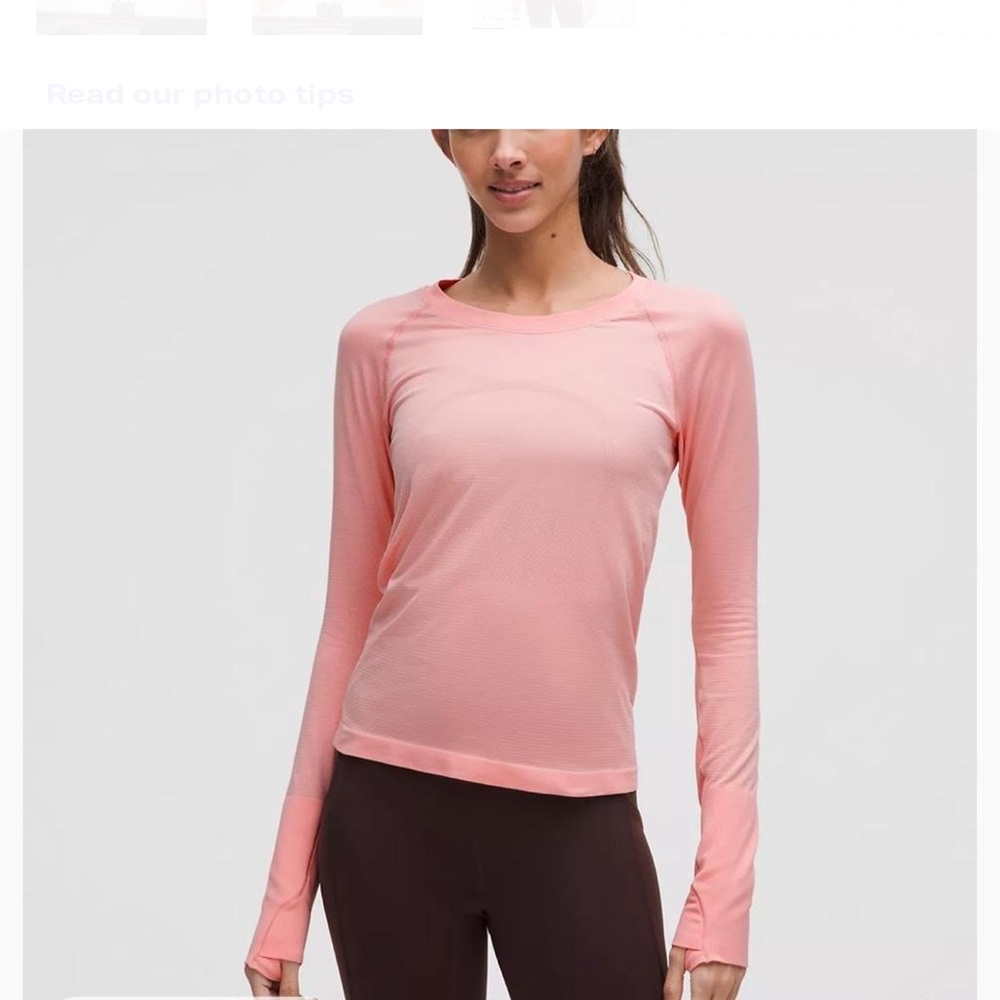 Lululemon Long Sleeve Running Top